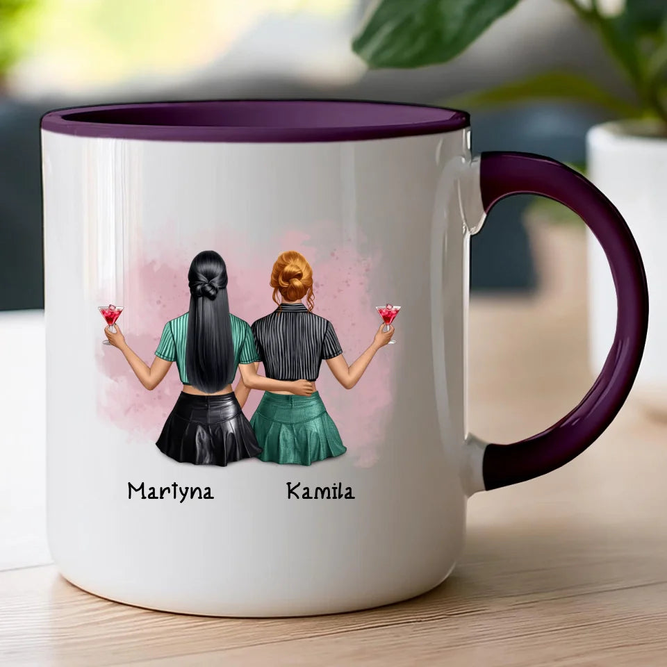 Kubek personalizowany dla przyjaciółek #133
