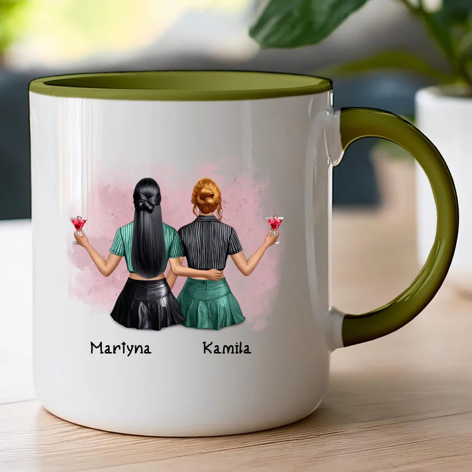 Kubek personalizowany dla przyjaciółek #133