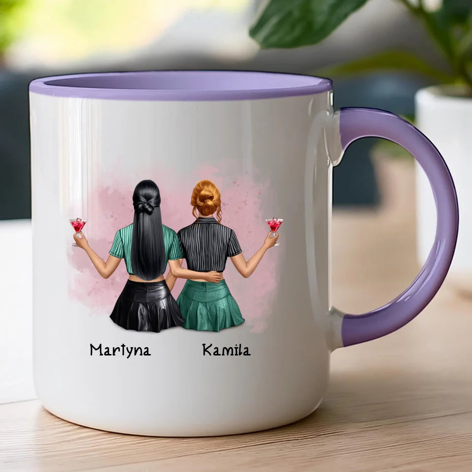 Kubek personalizowany dla przyjaciółek #133