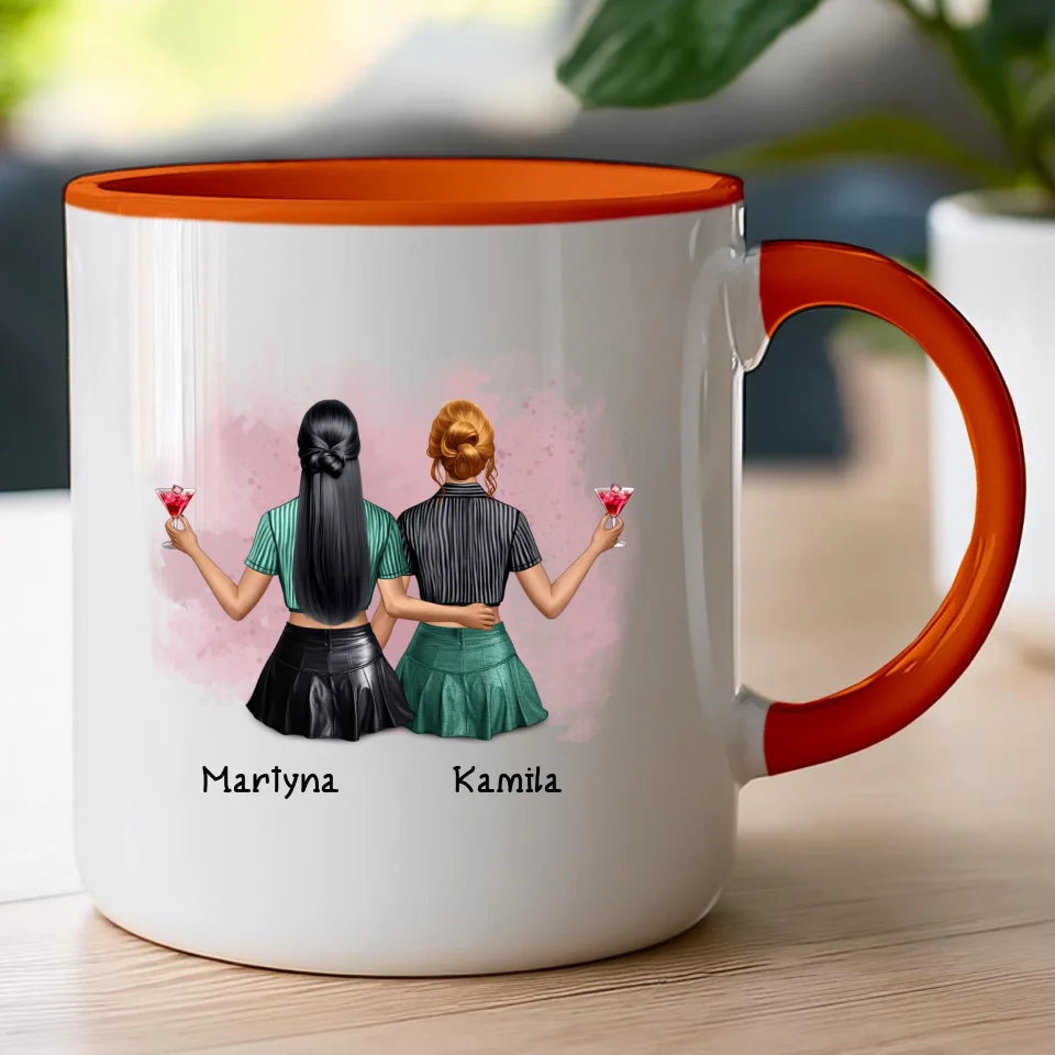 Kubek personalizowany dla przyjaciółek #133