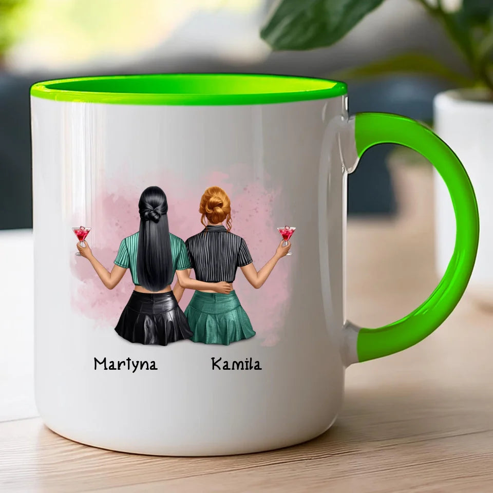 Kubek personalizowany dla przyjaciółek #133