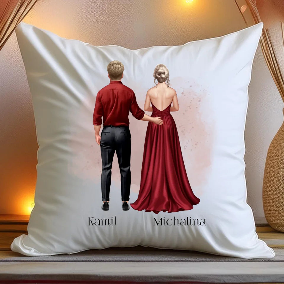 Poduszka personalizowana dla par #517