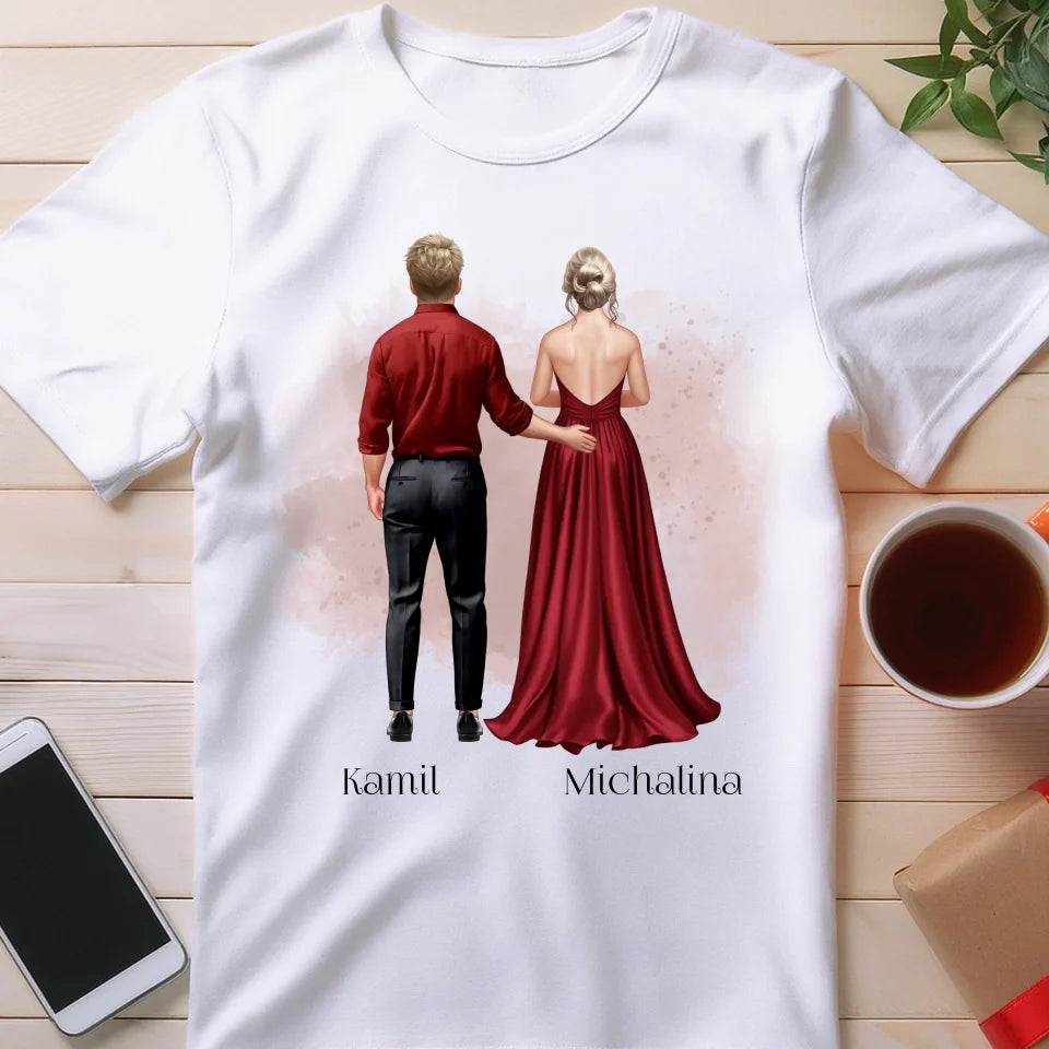 Koszulka personalizowana dla par #517