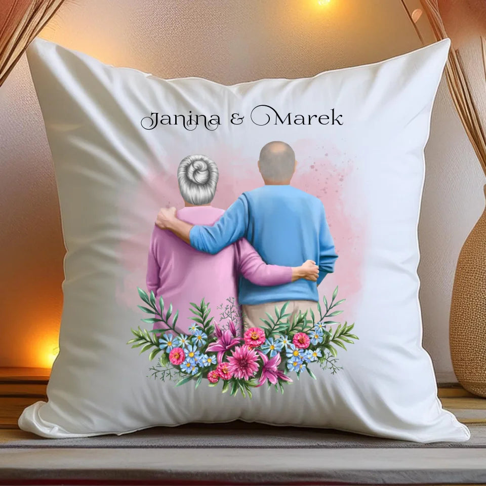Poduszka personalizowana dla babci i dziadka #605