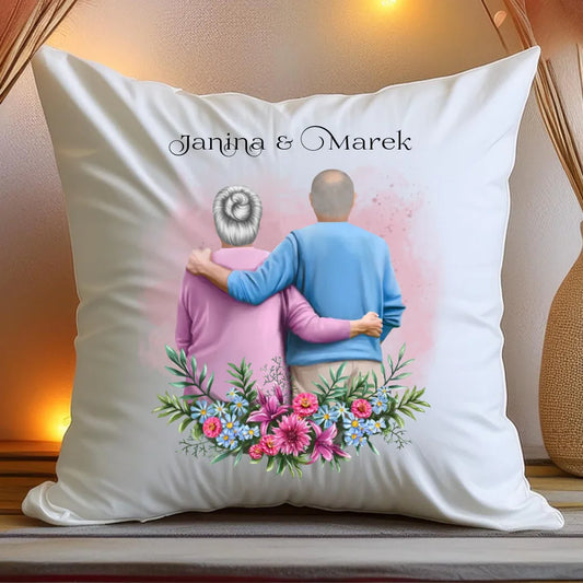 Poduszka personalizowana dla babci i dziadka #605