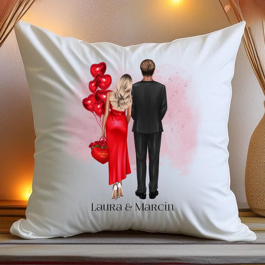 Poduszka personalizowana dla par #62