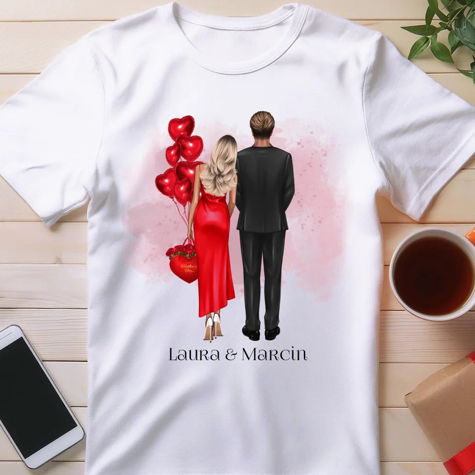 Koszulka personalizowana dla par #62
