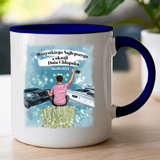 Kubek personalizowany dla mężczyzny #654