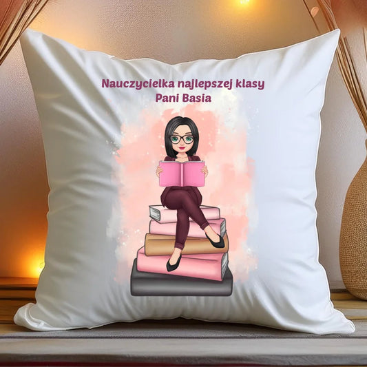 Poduszka personalizowana dla nauczycielki #3203
