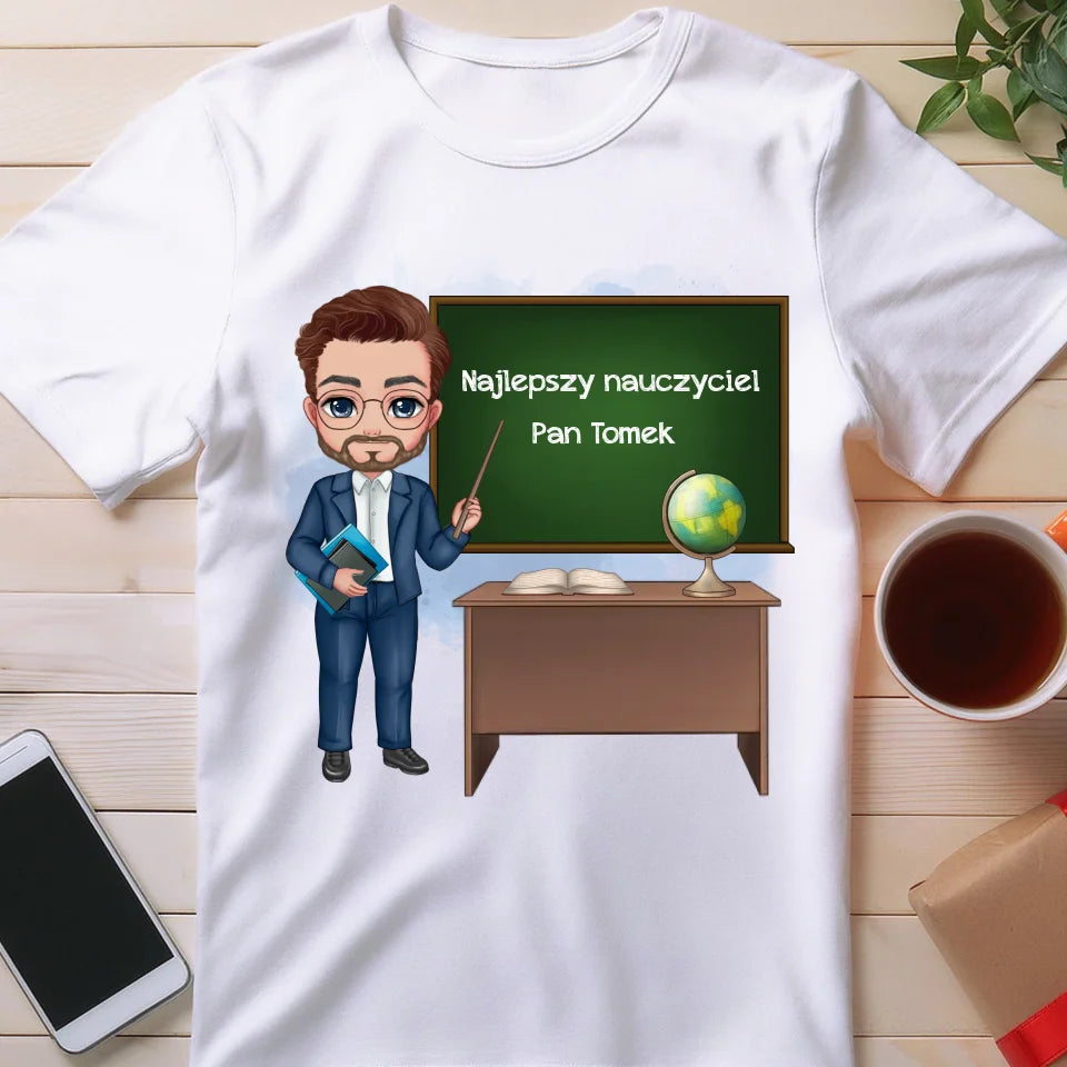 Koszulka personalizowana dla nauczyciela #3101