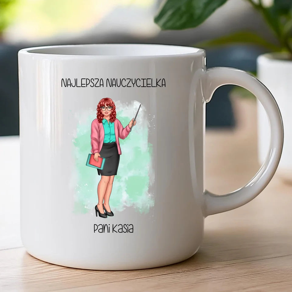 Kubek personalizowany dla nauczycielki #3202