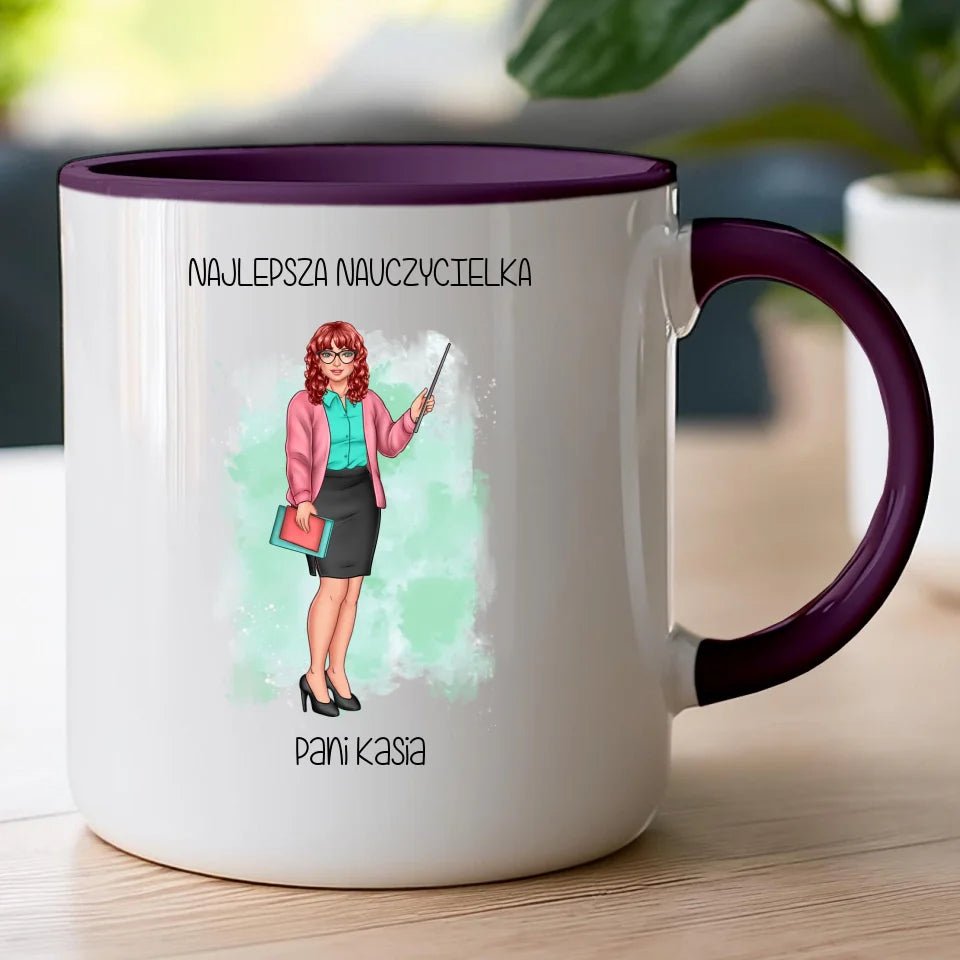 Kubek personalizowany dla nauczycielki #3202
