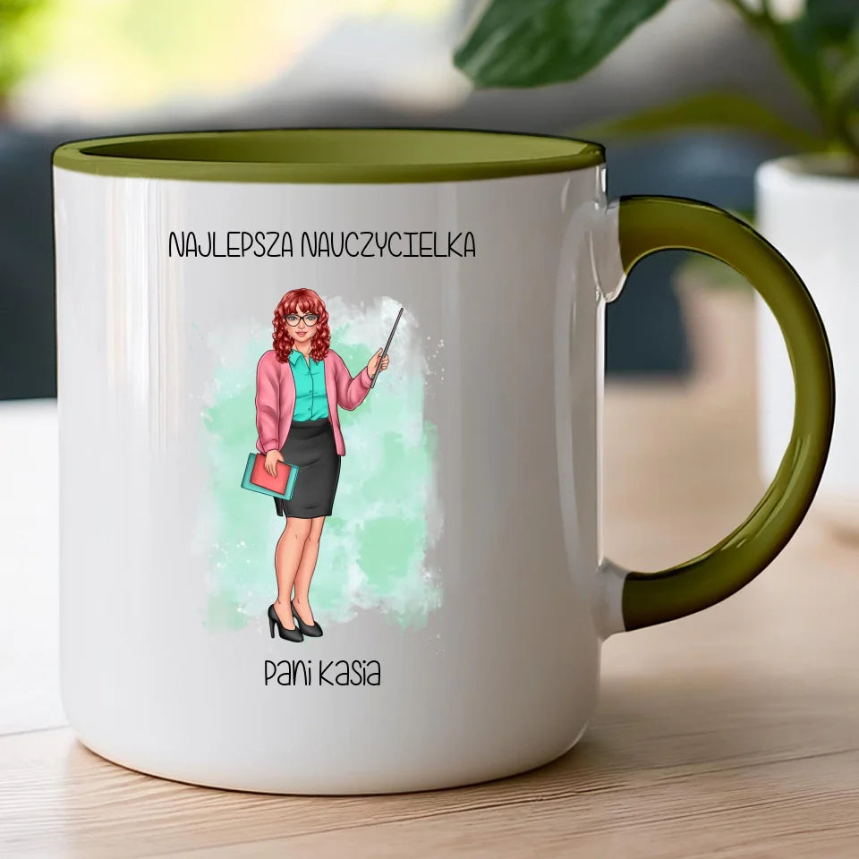 Kubek personalizowany dla nauczycielki #3202