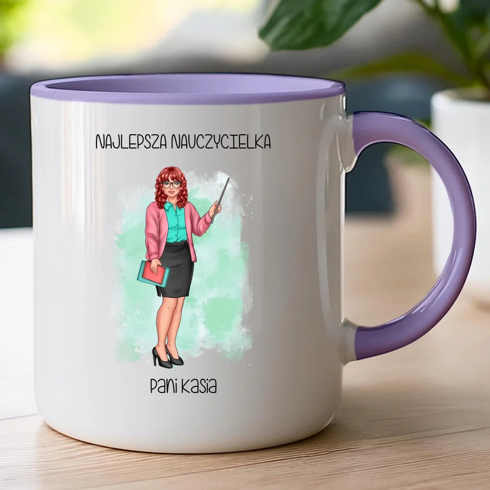 Kubek personalizowany dla nauczycielki #3202