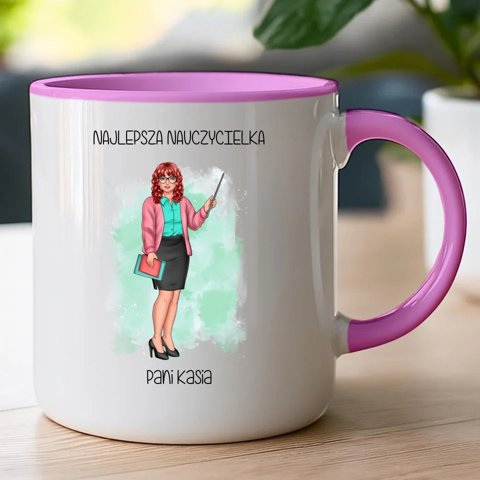 Kubek personalizowany dla nauczycielki #3202