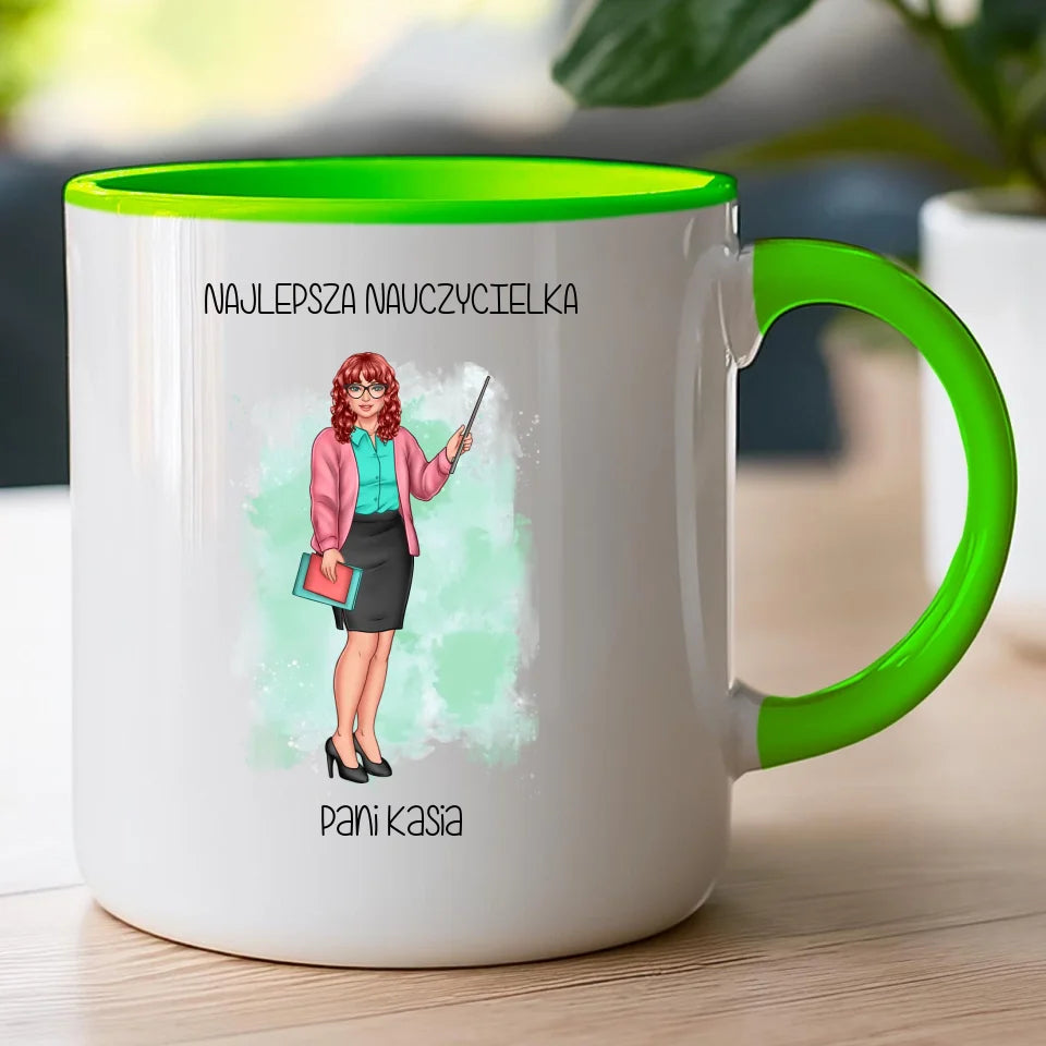 Kubek personalizowany dla nauczycielki #3202