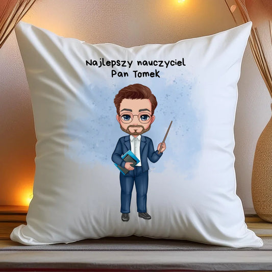 Poduszka personalizowana dla nauczyciela #3100