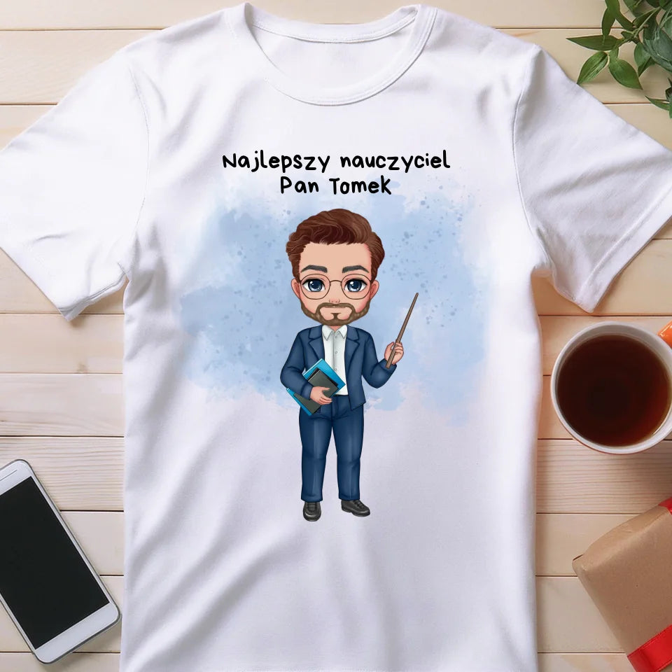 Koszulka personalizowana dla nauczyciela #3100