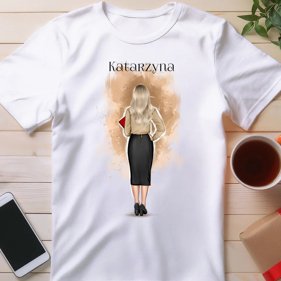 Koszulka personalizowana dla nauczycielki #3204