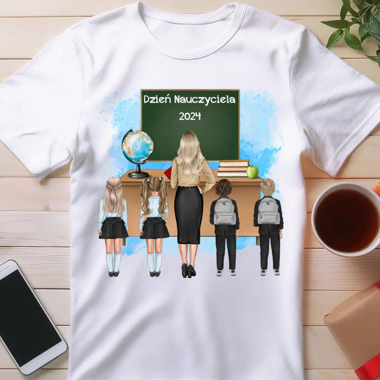 Koszulka personalizowana dla nauczycielki #3205
