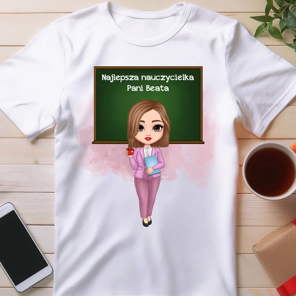 Koszulka personalizowana dla nauczycielki #3201