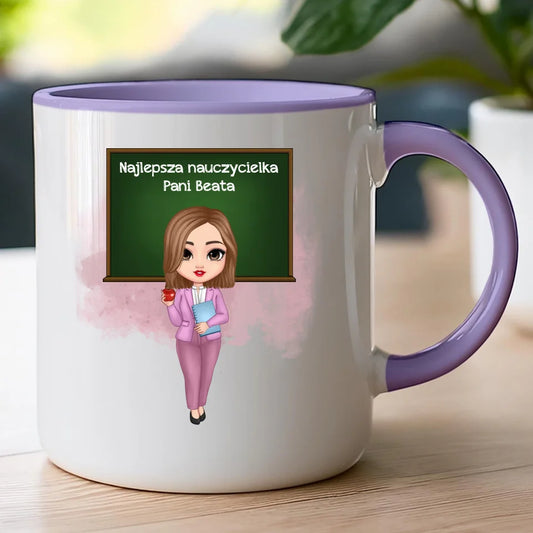 Kubek personalizowany dla nauczycielki #3201