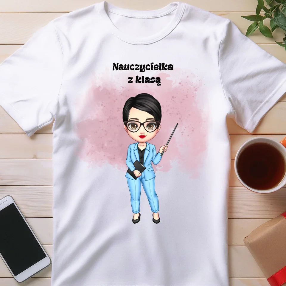 Koszulka personalizowana dla nauczycielki #3200