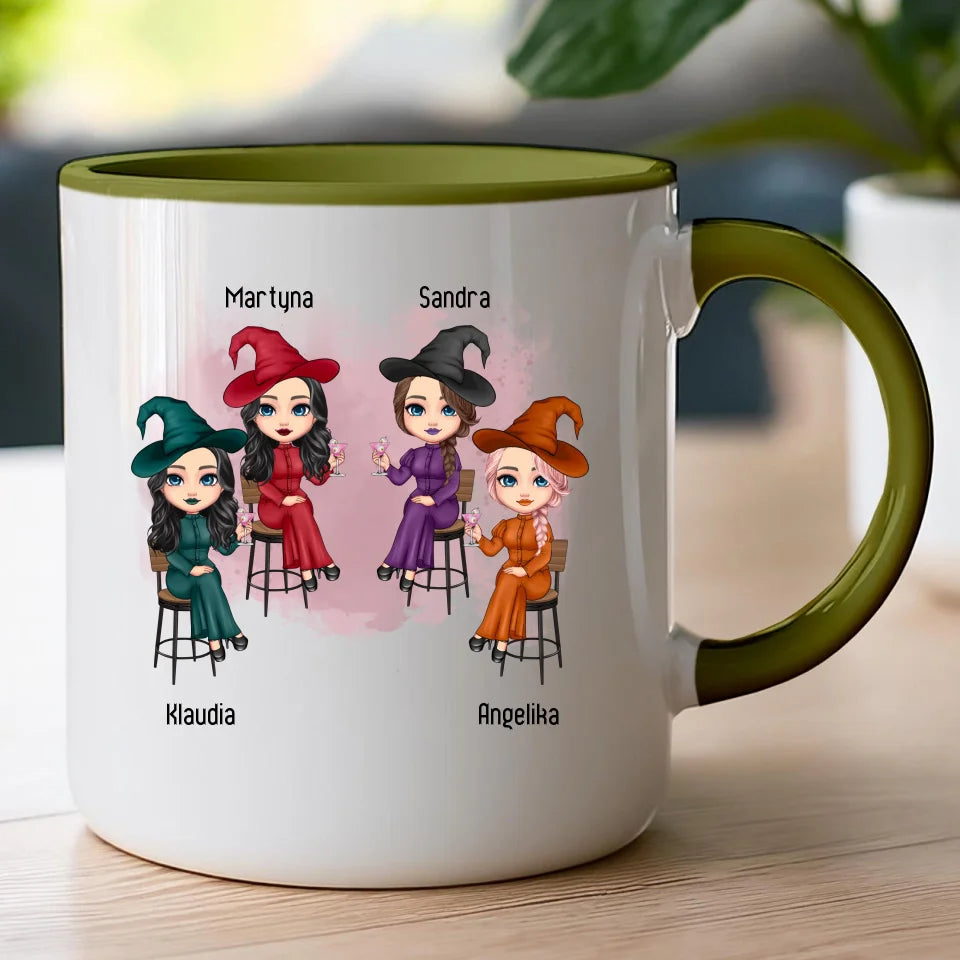 Kubek personalizowany Halloween dla przyjaciółek #132