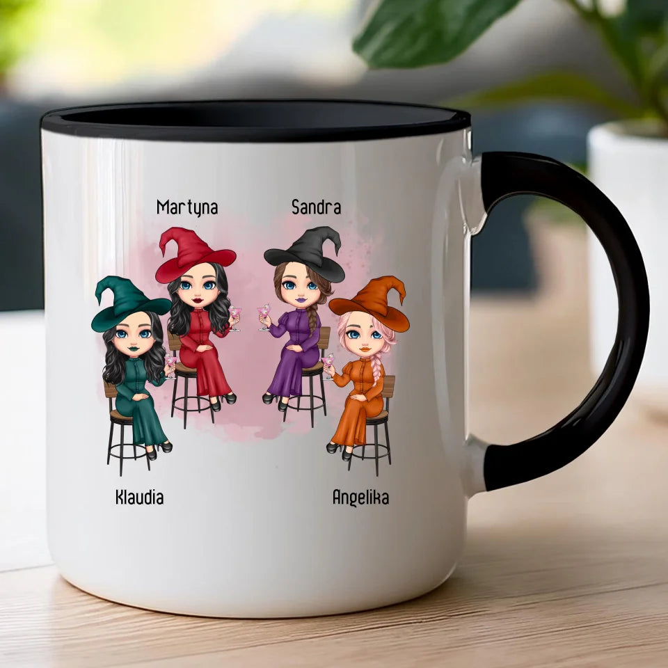Kubek personalizowany Halloween dla przyjaciółek #132