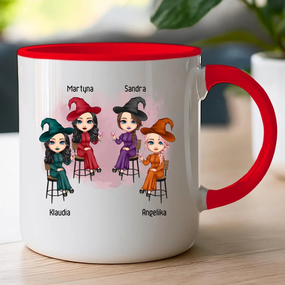 Kubek personalizowany Halloween dla przyjaciółek #132