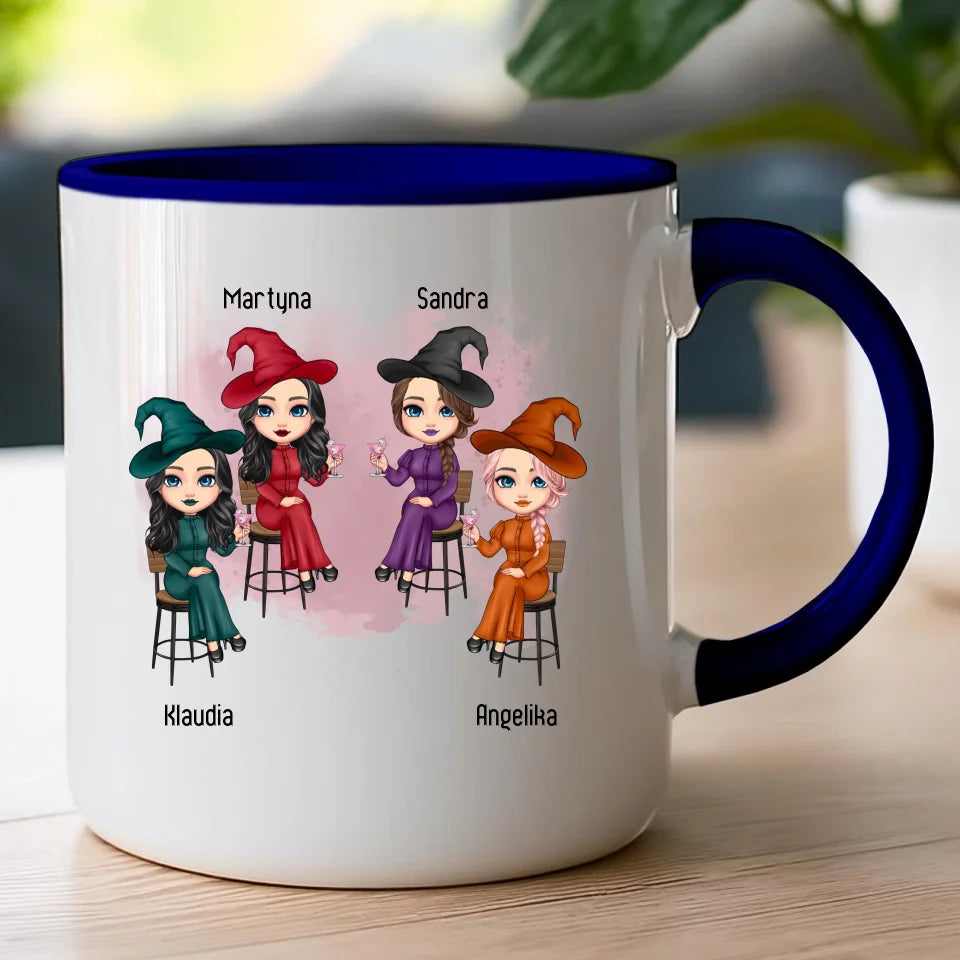 Kubek personalizowany Halloween dla przyjaciółek #132