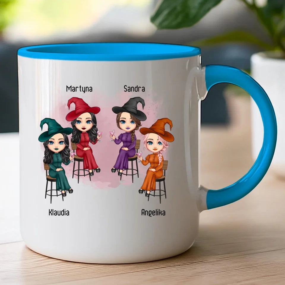 Kubek personalizowany Halloween dla przyjaciółek #132