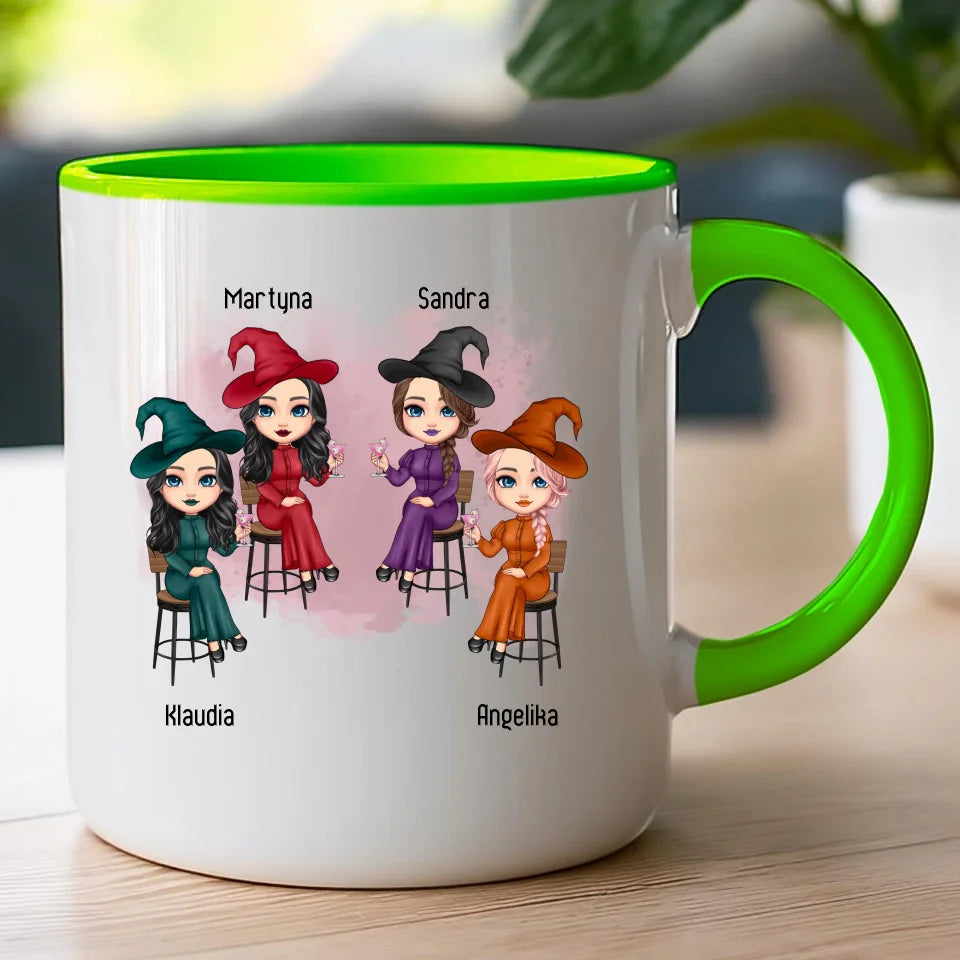 Kubek personalizowany Halloween dla przyjaciółek #132