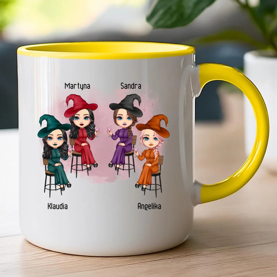 Kubek personalizowany Halloween dla przyjaciółek #132