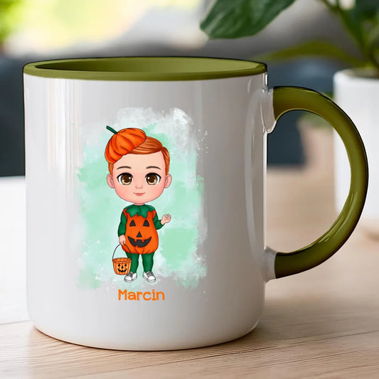 Kubek personalizowany Halloween dla dzieci #2012