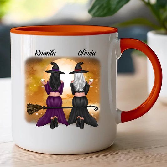 Kubek personalizowany Halloween dla przyjaciółek #131
