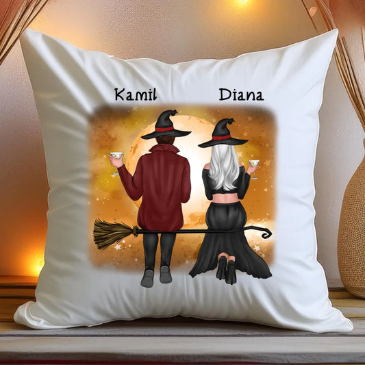 Poduszka personalizowana Halloween dla par #60