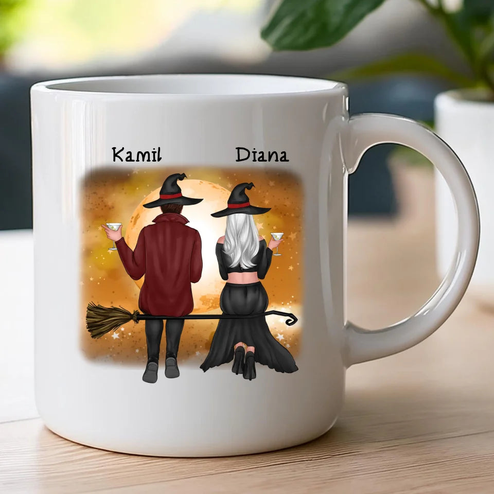 Kubek personalizowany Halloween dla par #60