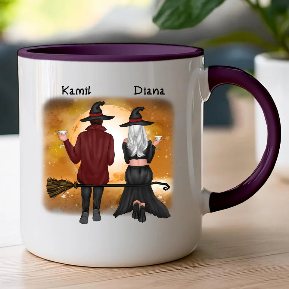 Kubek personalizowany Halloween dla par #60