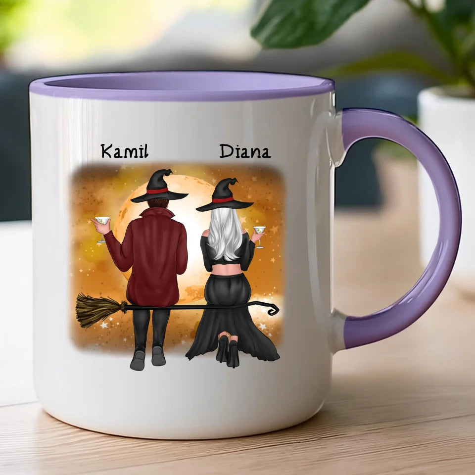 Kubek personalizowany Halloween dla par #60
