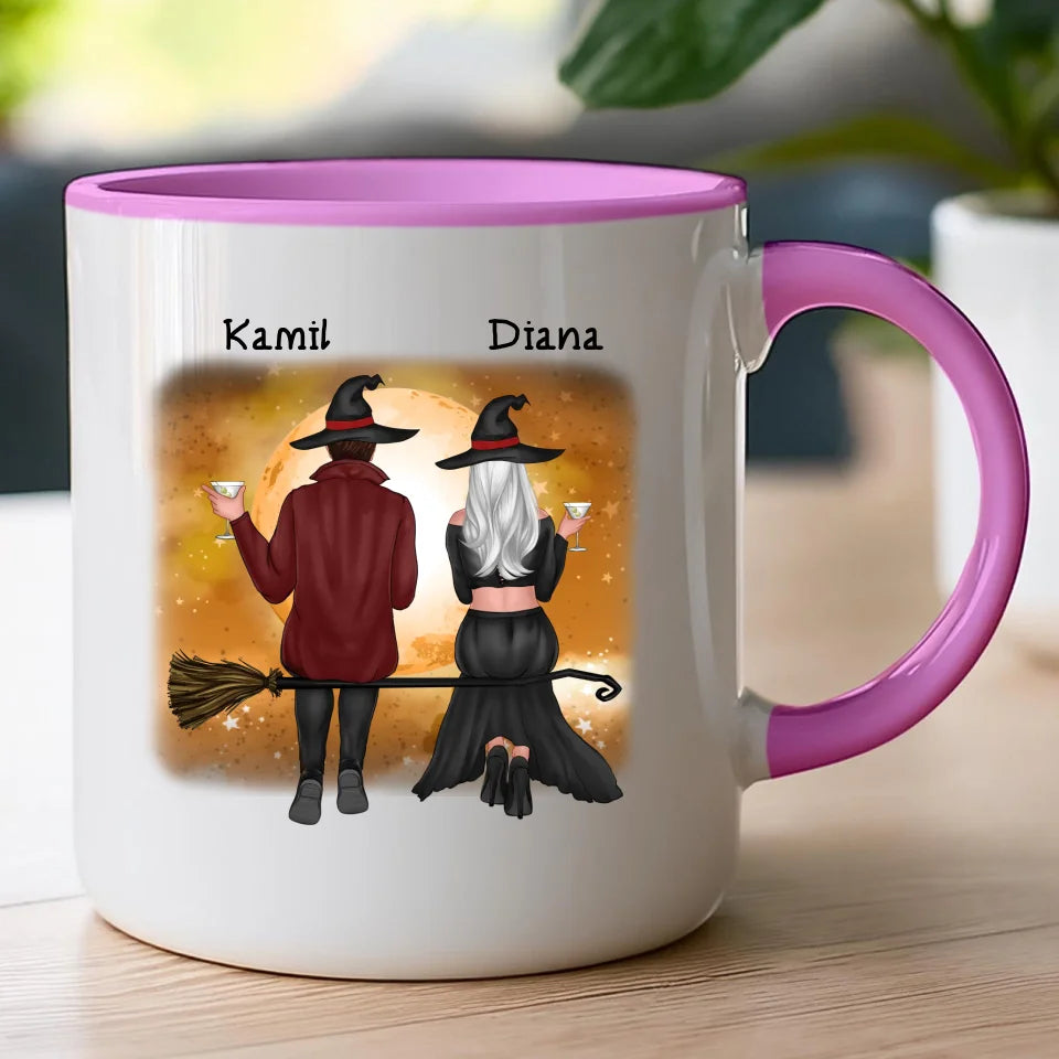 Kubek personalizowany Halloween dla par #60