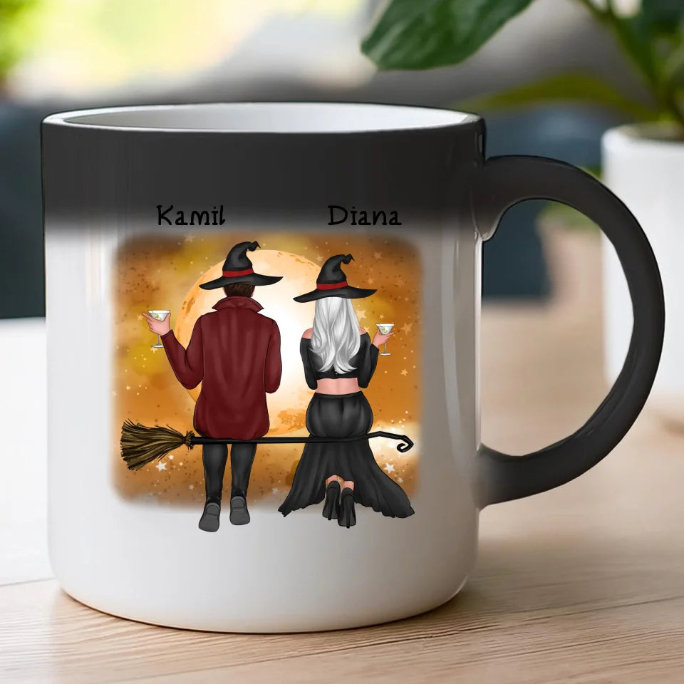 Kubek personalizowany Halloween dla par #60