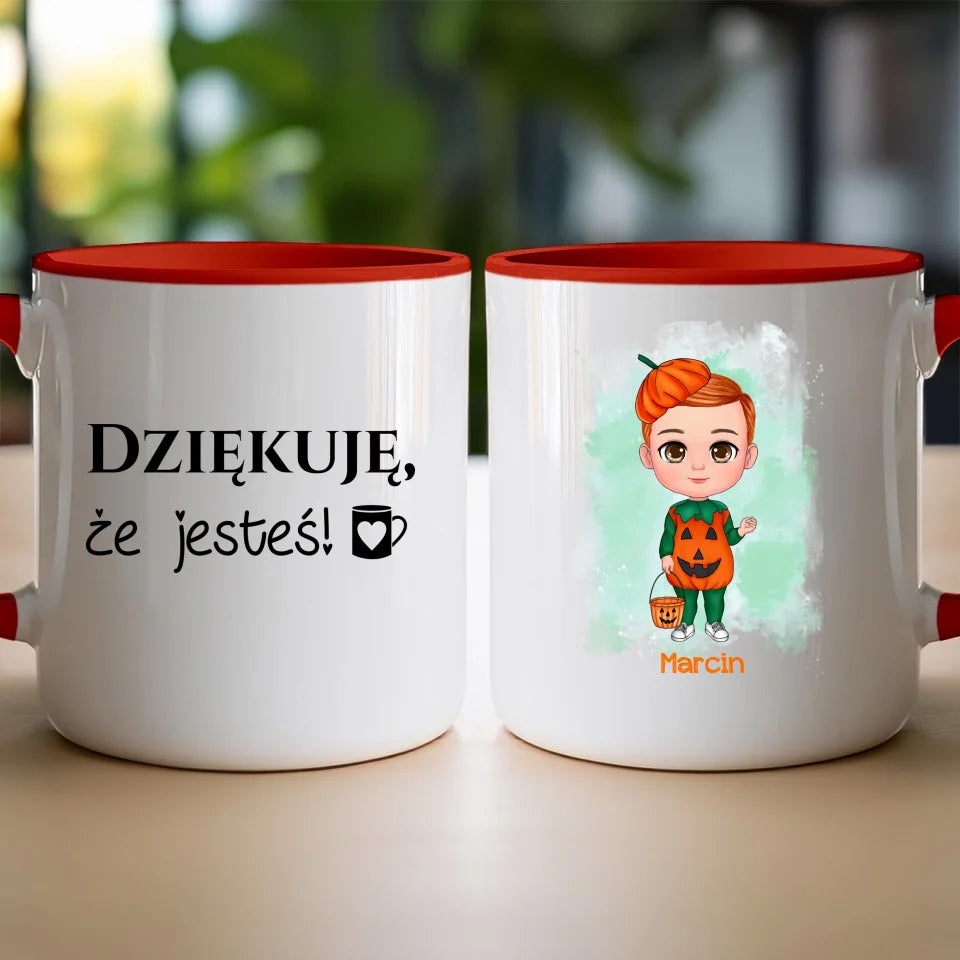 Kubek personalizowany Halloween dla dzieci #2012