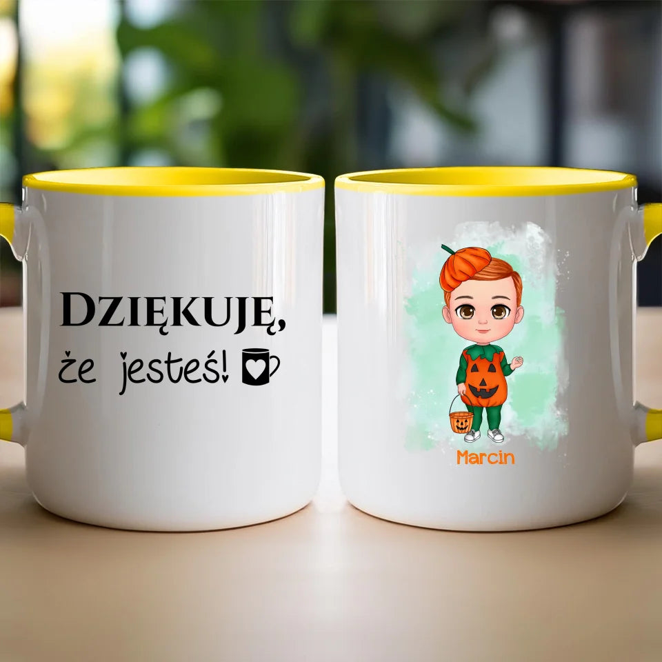 Kubek personalizowany Halloween dla dzieci #2012