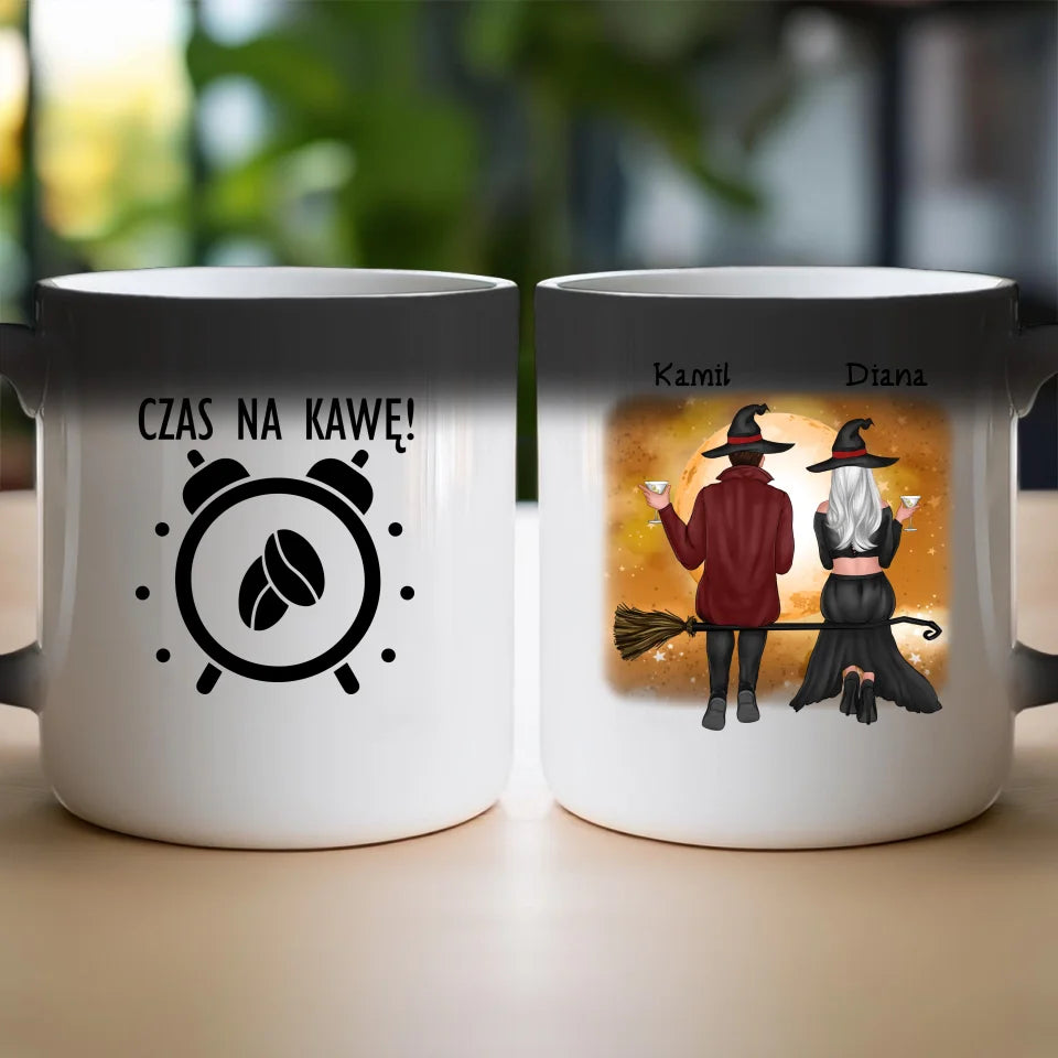 Kubek personalizowany Halloween dla par #60