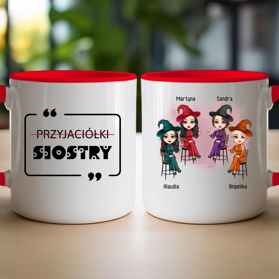 Kubek personalizowany Halloween dla przyjaciółek #132
