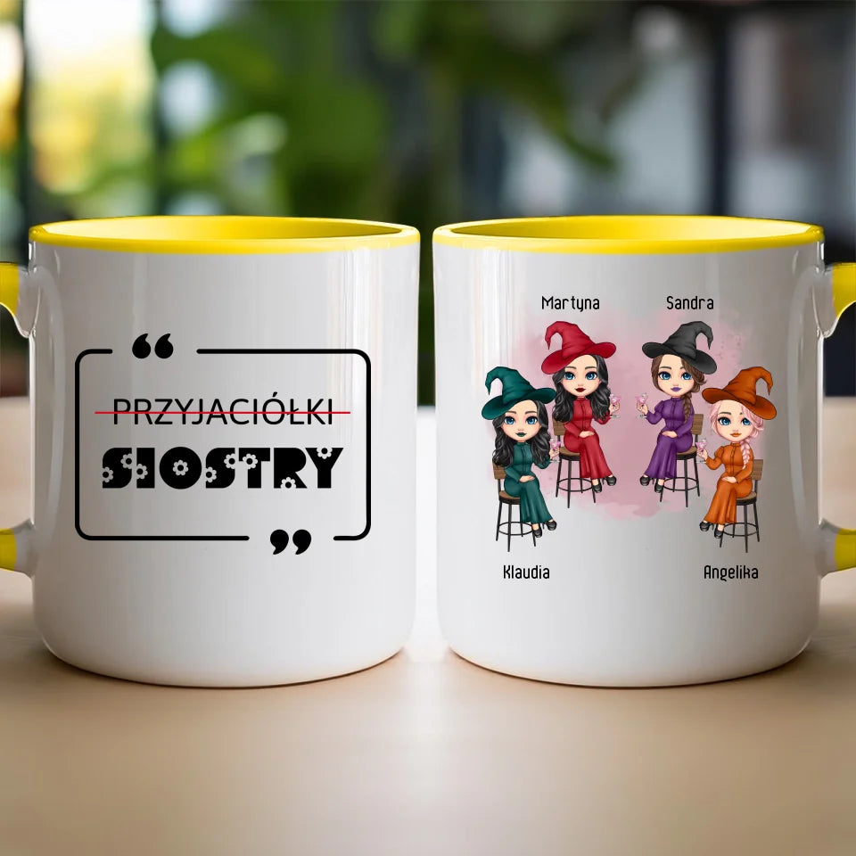 Kubek personalizowany Halloween dla przyjaciółek #132