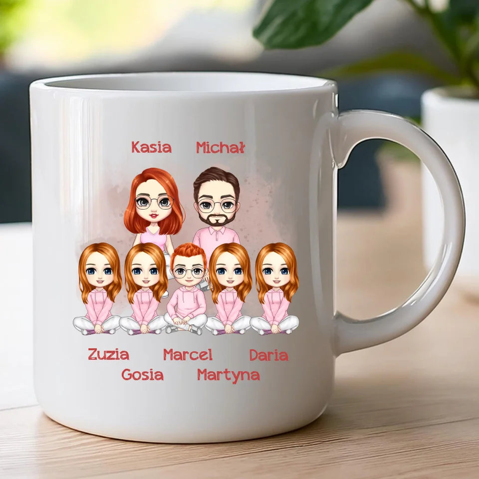 Kubek personalizowany dla rodziny #817