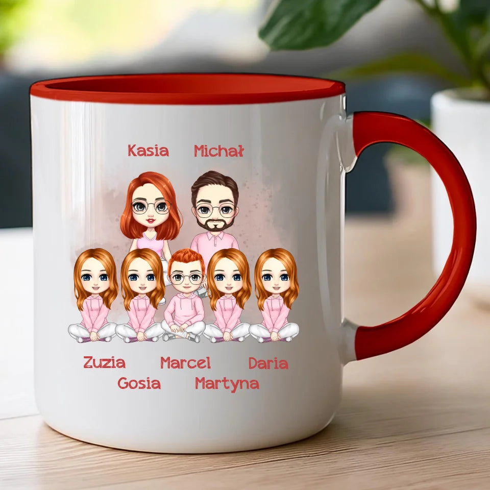 Kubek personalizowany dla rodziny #817