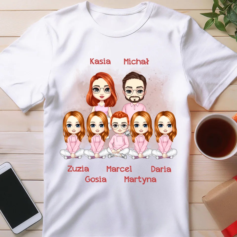 Koszulka personalizowana dla rodziny #817